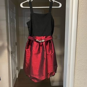 Stunning maroon kids dress